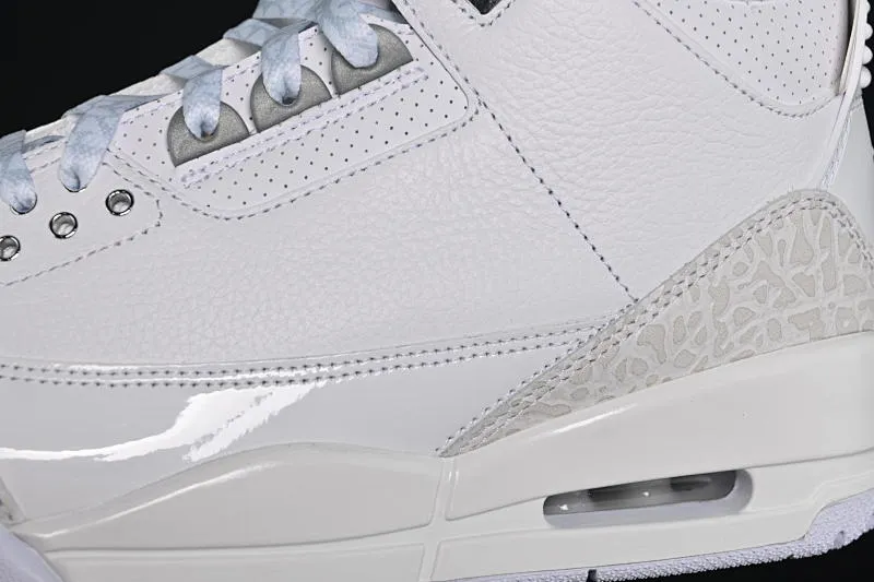 All categories Air Jordan Jordan series basketball shoes Air Jordan 3 GX foreign trade version Air Jordan 3 Retro "Pure Money" AJ3 Joe 3 replica white cat CT8532-111